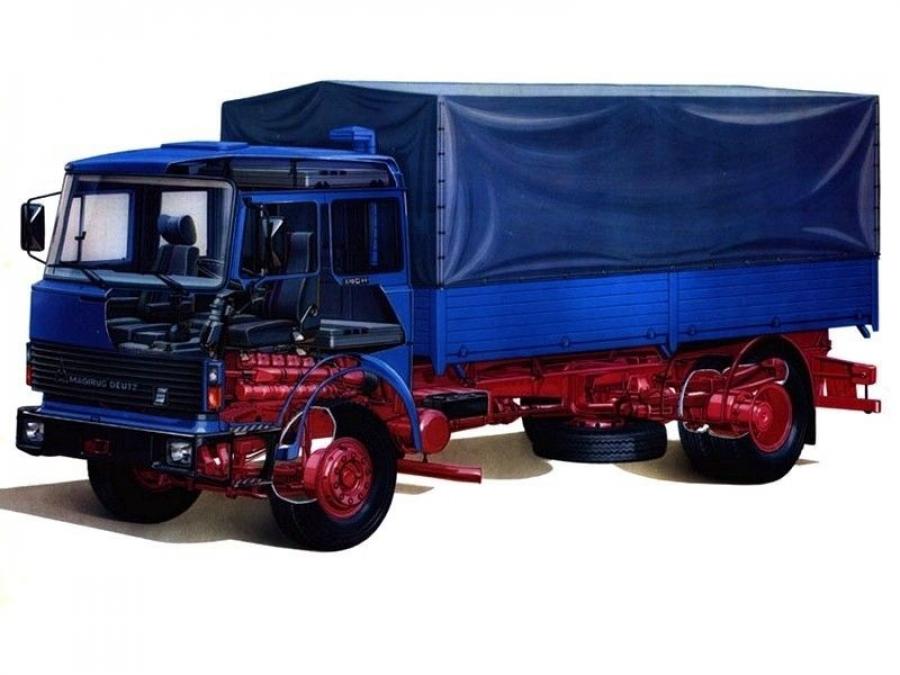 Схема Magirus-Deutz 320 M 19 FL 1979 года  (фото 1 из 2)
